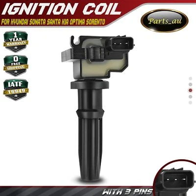 Ignition Coil for Hyundai Sonata Santa FE Kia Optima Sorento 98-06 4Cyl 2.0/2.4L - image 1 of 4