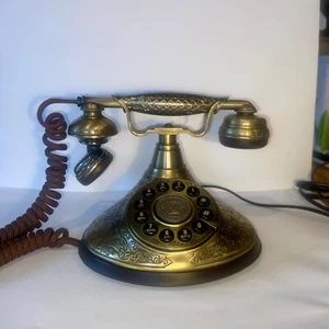 Retro CLASSICAL GPO 1935S DUCHESS TELEPHONE BRASS IMPORTED - Zdjęcie 1 z 5