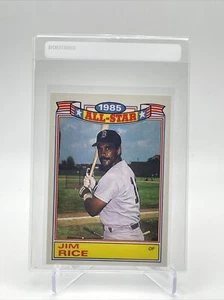 1986 Topps Glossy All-Stars Jim Rice Baseball Card #6 Mint FREE SHIPPING - Picture 1 of 3