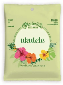 Martin Ukulele Strings M620 Clear Fluorocarbon for Tenor Ukulele String Set, New - Picture 1 of 12