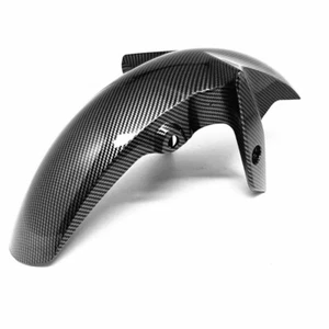 Carbon Fiber Front Tire Fender Guard Mud Hugger For YAMAHA R25 R3 MT03 2015-2018 - Foto 1 di 9