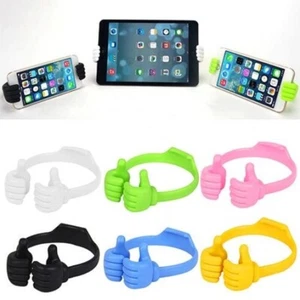 Universal Thumb Smartphone Stand Colorful Adjustable Holder For Tablets And - Photo 1 sur 15