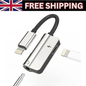 3.5mm Headphone Jack AUX Splitter Adapter and Charger For iPhone12 11 XS X 8 lot - Picture 1 of 13
