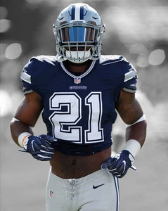 Dallas Cowboys EZEKIEL ELLIOTT Glossy 8x10 Photo Football Print Spotlight Poster - Picture 1 of 1