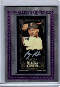 Topps A&G Byron Buxton Autograph /25 SSP - Picture 1 of 2