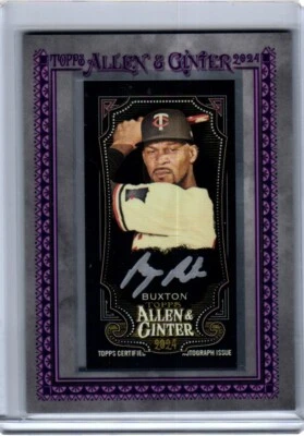 Topps A&G Byron Buxton Autograph /25 SSP - Image 1 of 2