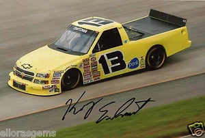 Kerry Earnhardt Hand Signed Photo NASCAR Driver 12x8"AD - Picture 1 of 1
