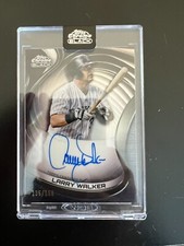 LARRY WALKER - #CBA-LW Autograph Refractor #135/150 -  2022 Topps Chrome Black