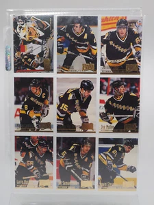 Fleer Ultra 1994 - NHL - Pittsburgh Penguins - 9 x cartas coleccionables - Imagen 1 de 3