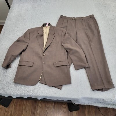 Ralph Lauren 2-Piece Suit Mens 42S Wool Jacket Sport Coat + Dress Pants 38x25 - Image 1 of 4