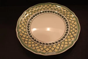 Plato de postre ensalada naranja jardín francés Villeroy & Boch 8-1/8" diámetro - Imagen 1 de 2