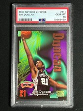 1998 Press Pass Tim Duncan Auto – GSC