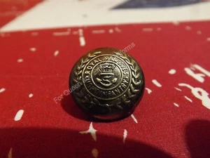 Repro Victorian British Royal Marine Light Infantry Button QVC Brass 25mm new - Picture 1 of 5