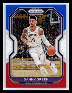 2020-21 Panini Prizm #149 Danny Green Red White & Blue Prizm LA LAKERS - Picture 1 of 2