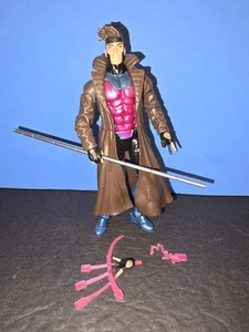 Marvel Legends GAMBIT X-Men Action Figure Caliban BAF Wave Loose No BAF PIECE - Picture 1 of 8