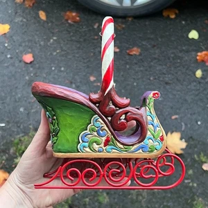 Heartwood Creek Jim Shore Schlitten "Jingle All the Way" Enesco Weihnachten 2002 - Bild 1 von 8