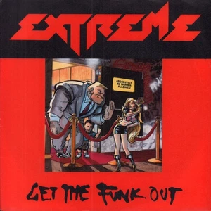 Extreme Get the Funk Out 7" vinyl UK A&m 1990 pic sleeve AM737 - Picture 1 of 3