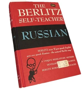 Russian Berlitz Self Teacher By The Berlitz Schools 1974 HC - Picture 1 of 6