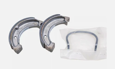 Kit de zapatas de freno delanteras traseras Yamaha PW50 1981-2024 3PT-W253A-10 genuino OEM Foto 1 de 4