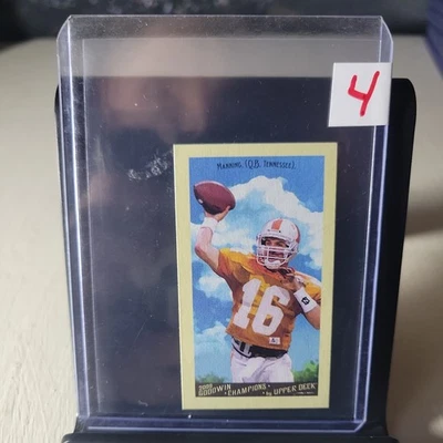 2009 Upper Deck Goodwin Champions #45 Peyton Manning Tennessee vols colts - Image 1 of 2