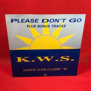 K.W.S. Please Don't Go - 1992 UK 4-track 12" vinyl single Sunshine Mix 33 ⅓ RPM - Picture 1 of 4