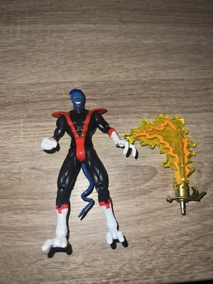 X-Men Classics Nightcrawler Figure w/ Light-Up Sword Toy Biz 1996 MOC - Image 1 of 4