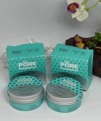 2x Crema hidratante suavizante para poros Benefit The POREfessional Smooth Sip - 0,7 oz Foto 1 de 4