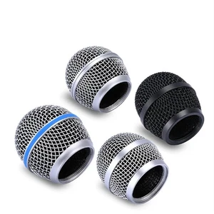 Mikrofon Grill Mikrofon Mesh Cover Zubehör für Shure SLX24/PG/SM58 BETA58aPGX2 - Bild 1 von 10