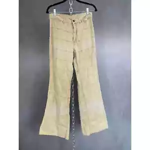 29x33 actual vintage 70s patchwork flares scs international - Picture 1 of 8
