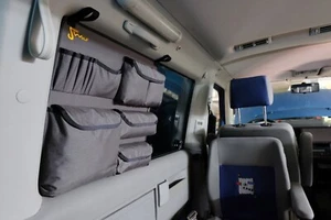 VW T4 side organizer pockets middle sliding window 1/2 left She-Wolf - Bild 1 von 11