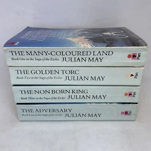 Julian May Saga Of The Exiles Books Complete Series Paperback Pliocene - Foto 1 di 8