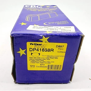 Yellowstuff Street And Track Brake Pads Front EBC Brake DP41638R - Bild 1 von 1