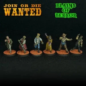 Wild West Zombies - Old West - 28mm oder 32mm - Untoter Cowboy - Gothic Horror - Bild 1 von 2