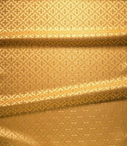 Croce paramenti chiesa broccato liturgico cristiano made in Greece larga 150 cm - Foto 1 di 16