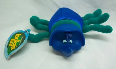 Peluche de colección Mattel Disney Pixar A Bug's Life DIM BEETLE 5" NUEVO Foto 1 de 4