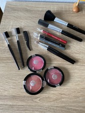 Schminkset Rouge Pinsel Eyeliner Augenbrauenbürsten siehe Bilder 13 T. Schminke