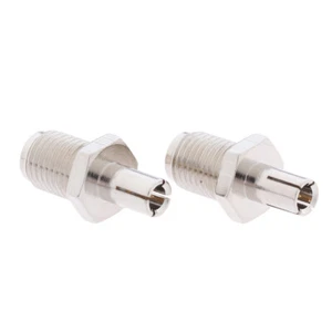 2 pezzi SMA Female Jack to TS9 Male Plug RF Connettore adattatore coassiale _tm - Photo 1/12