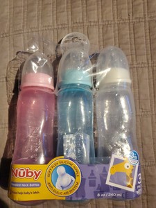 nuby bottles 3 pack