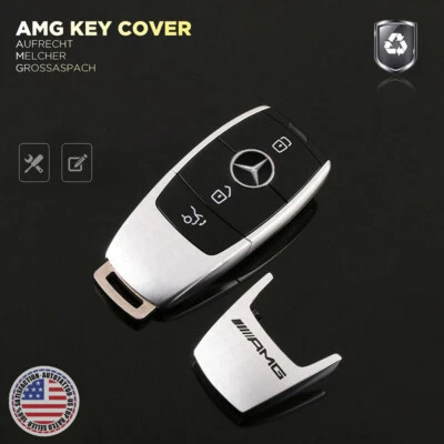 AMG Edition New Remote Key FOB Cover Holder Protect Replace For Mercedes Sport - Image 1 of 4