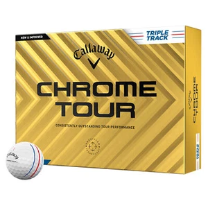 Callaway Chrome Tour Triple Track 2024 Golf Balls - White - Picture 1 of 1