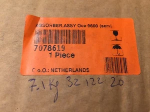 GENUINE OCE ASORBER ASSEMBLY FOR 9600 7078619 - Foto 1 di 2