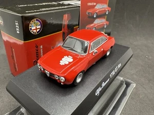 Kyosho 1/64 Alfa Romeo collection2 1750 GT Am Red with mark diecast model 58E2 - Picture 1 of 5