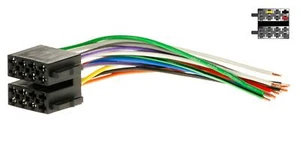 BLOQUES DE CONECTOR/ADAPTADOR ISO/ADAPTADOR UNIVERSAL PC3-08 RADIO/ESTÉREO CABLE DESNUDO A MACHO - Imagen 1 de 1
