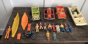 Vintage 1970'S Fisher-Price Adventure People Huge Lot 322 360 310 312 + Tonka - Picture 1 of 18