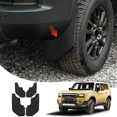 MUD FLAPS FOR Land Cruiser Prado J250 2024 MUDFLAPS MUDGUARDS FENDER - Image 1 of 4