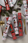 New 10 Luxury Nutcracker Tree Crackers 2 design Christmas Cracker Xmas Gift