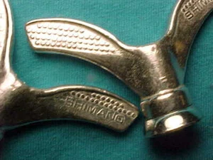 Tuercas vintage de eje buje de 3/8" para bicicleta de lote antiguo - Imagen 1 de 9