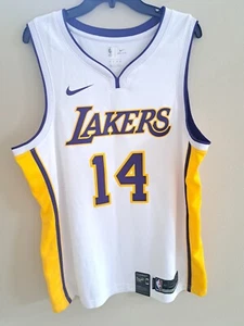 New Nike Brandon Ingram LOS ANGELES LAKERS Mens NBA Swingman Team JERSEY 52 XL - Picture 1 of 8