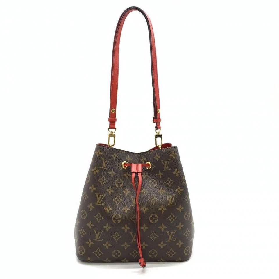 Louis Vuitton NeoNoe Handbag MM Brown Canvas