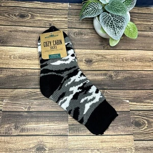 Northeast Outfitters Youth Cozy Cabin Socks Brushed Thermal NWT Size S (Black) - Picture 1 of 8